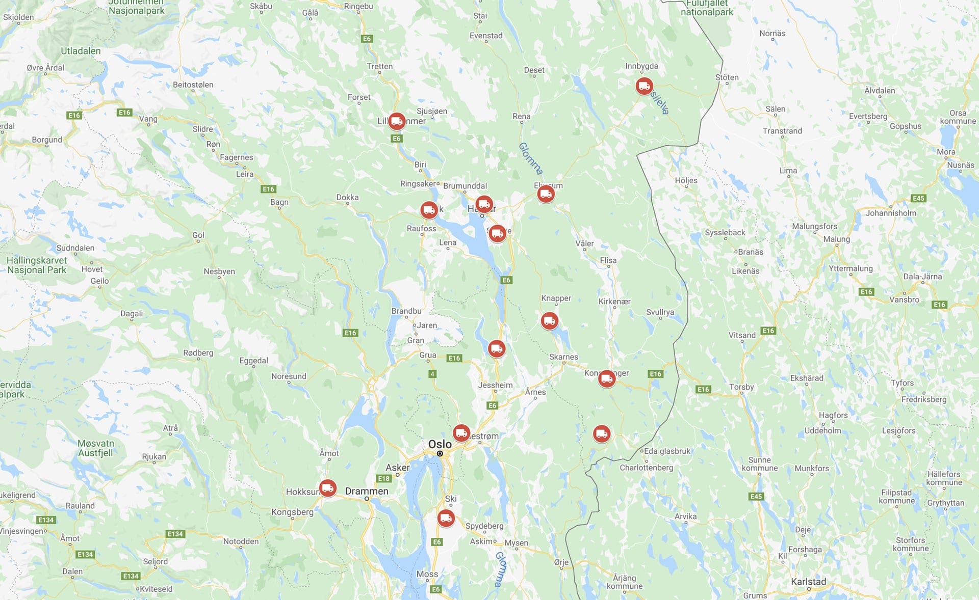 va365 avdelinger
